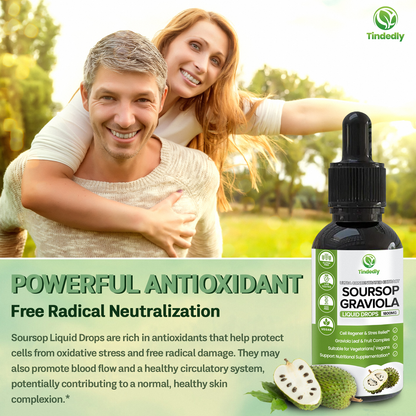 Soursop Extract Drops — Liquid Immune Wellness Supplement, Vegan