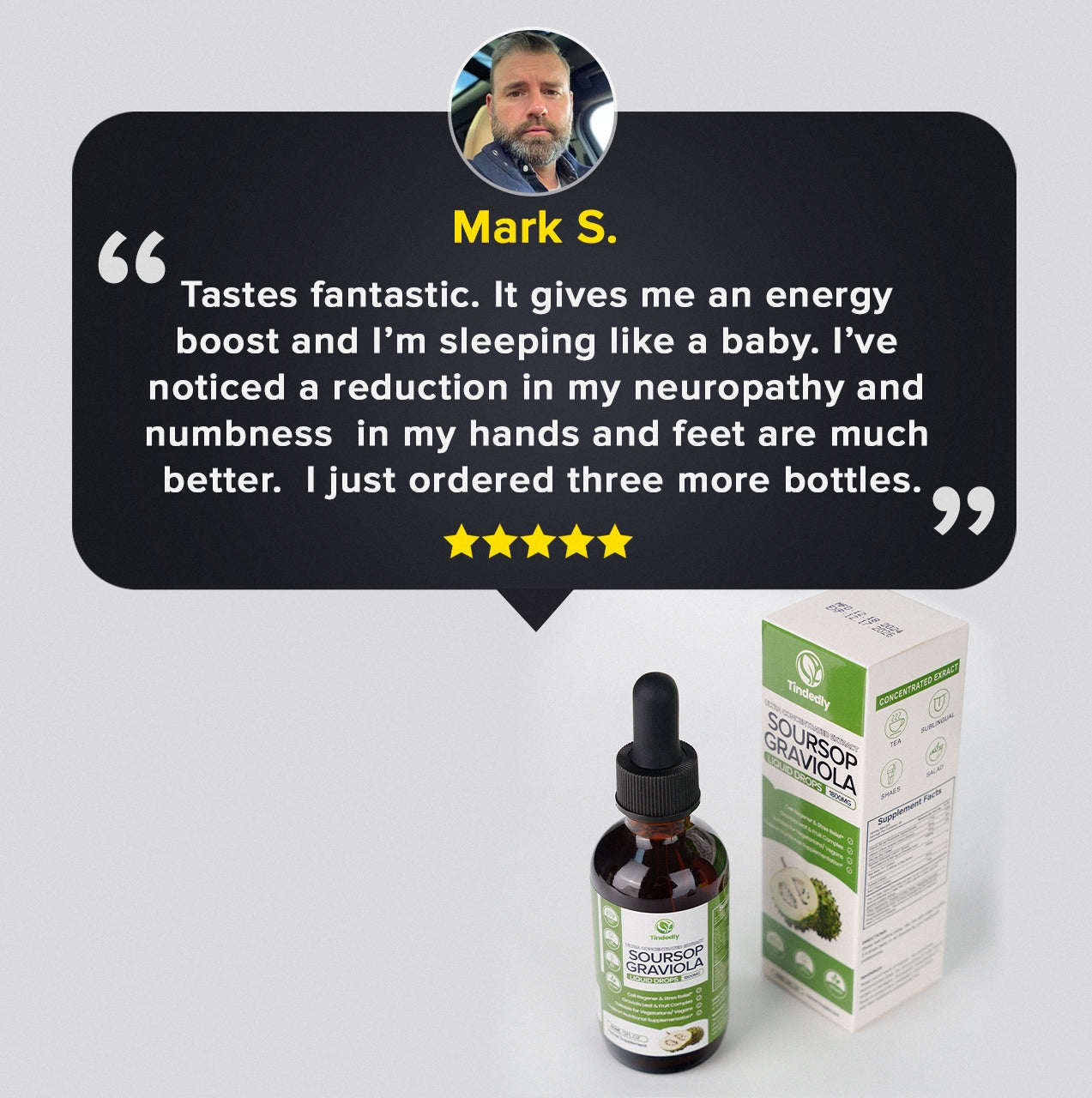 Soursop Extract Drops — Liquid Immune Wellness Supplement, Vegan
