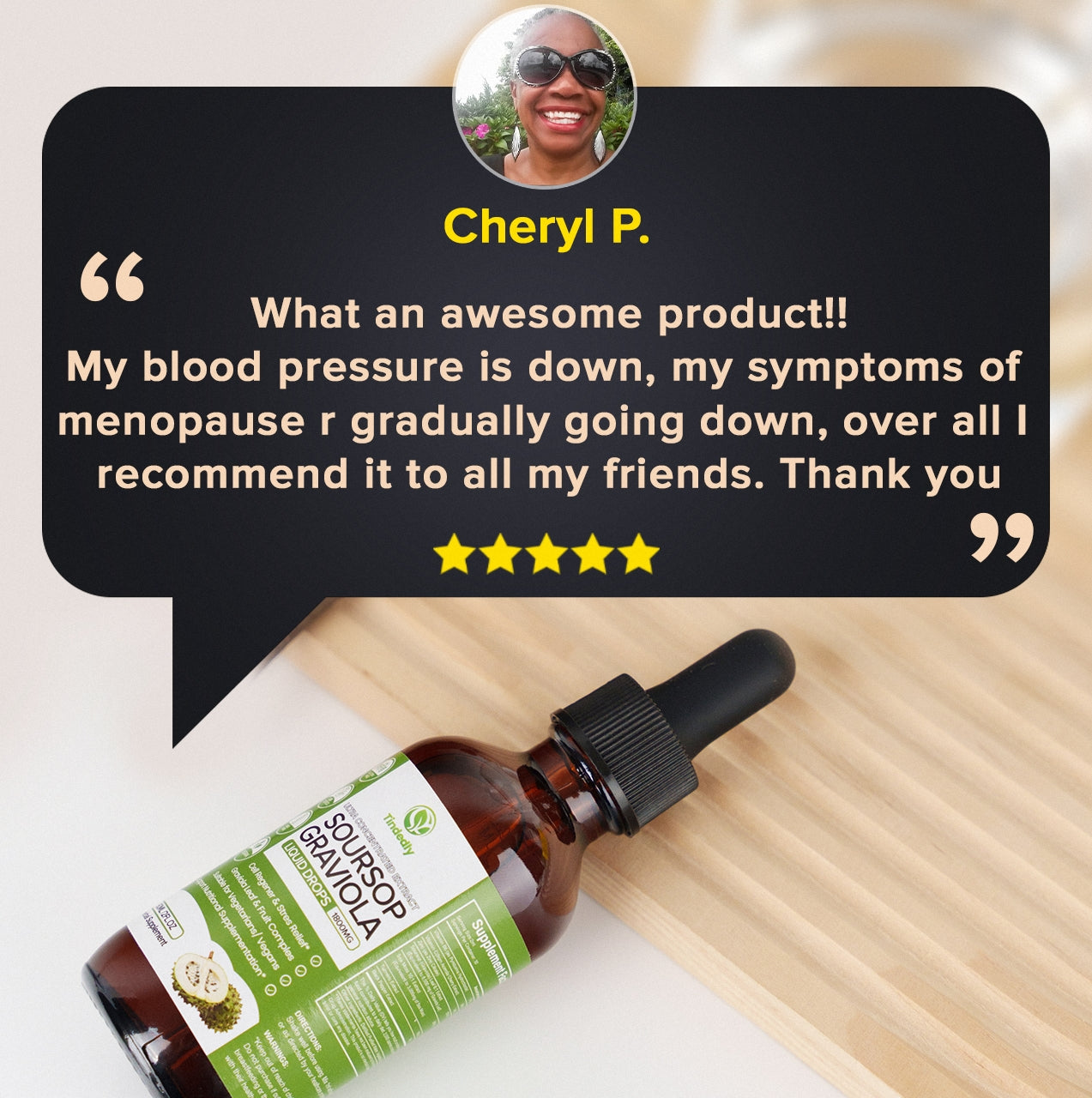Soursop Extract Drops — Liquid Immune Wellness Supplement, Vegan
