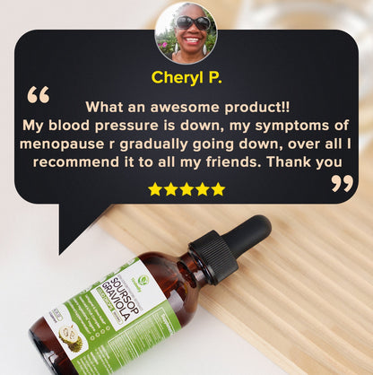 Soursop Extract Drops — Liquid Immune Wellness Supplement, Vegan