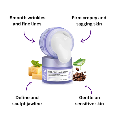 Neck Firming Cream — Anti-Aging Tightening Lift Cream for Sagging Skin