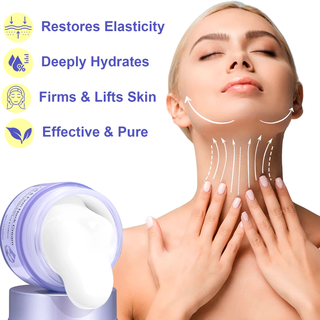 Neck Firming Cream — Anti-Aging Tightening Lift Cream for Sagging Skin