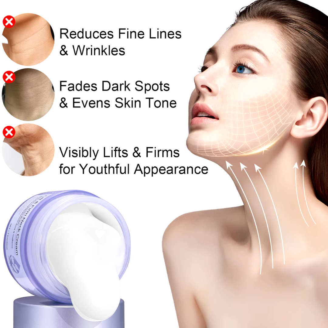 Neck Firming Cream — Anti-Aging Tightening Lift Cream for Sagging Skin