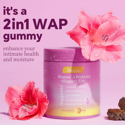 Women's Probiotic Gummies — Vaginal Health & Feminine Wellness, Pineapple