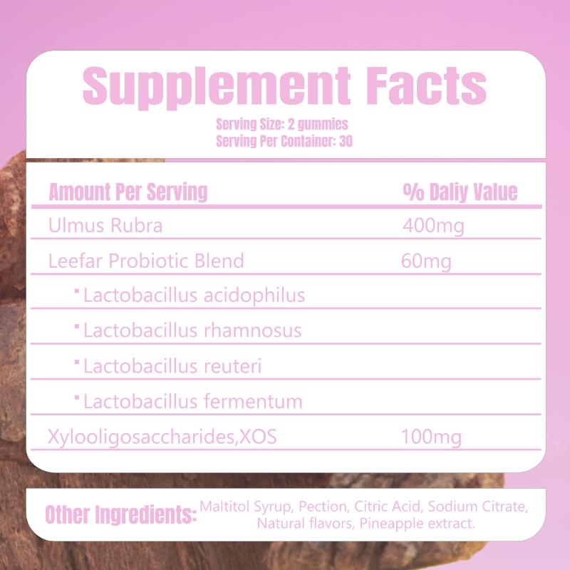 Women's Probiotic Gummies — Vaginal Health & Feminine Wellness, Pineapple