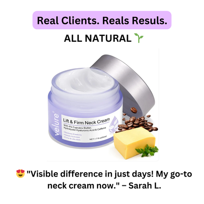 Neck Firming Cream — Anti-Aging Tightening Lift Cream for Sagging Skin