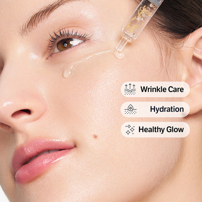 Korean Collagen Serum — Silk Peptide Firming Face Ampoule, Anti-Aging