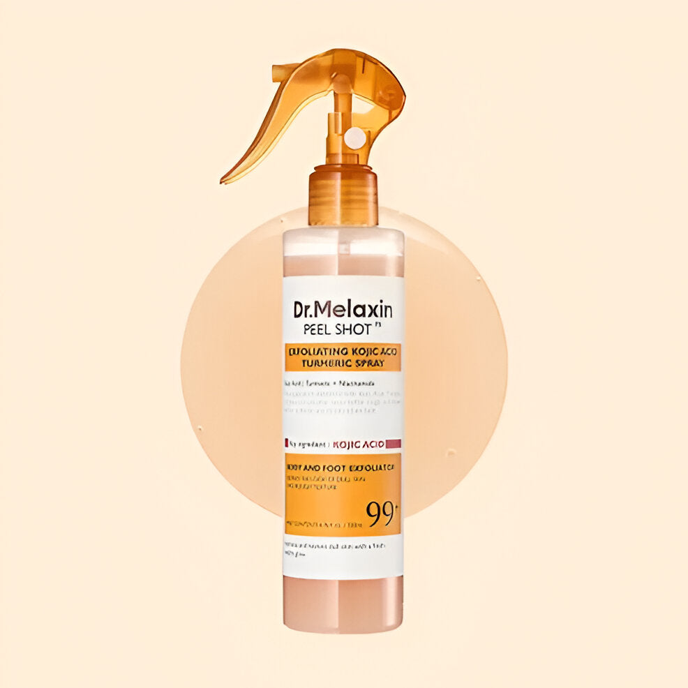 Kojic Acid Body Spray — Exfoliating Turmeric Brightening Mist