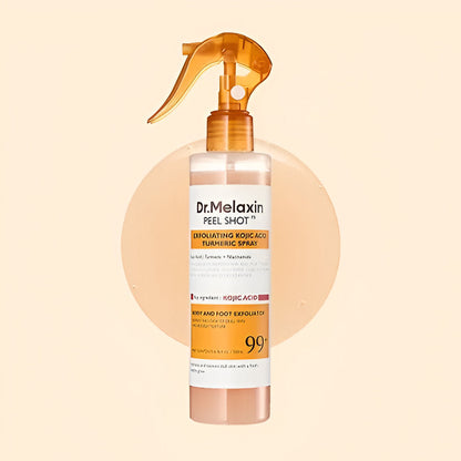 Kojic Acid Body Spray — Exfoliating Turmeric Brightening Mist