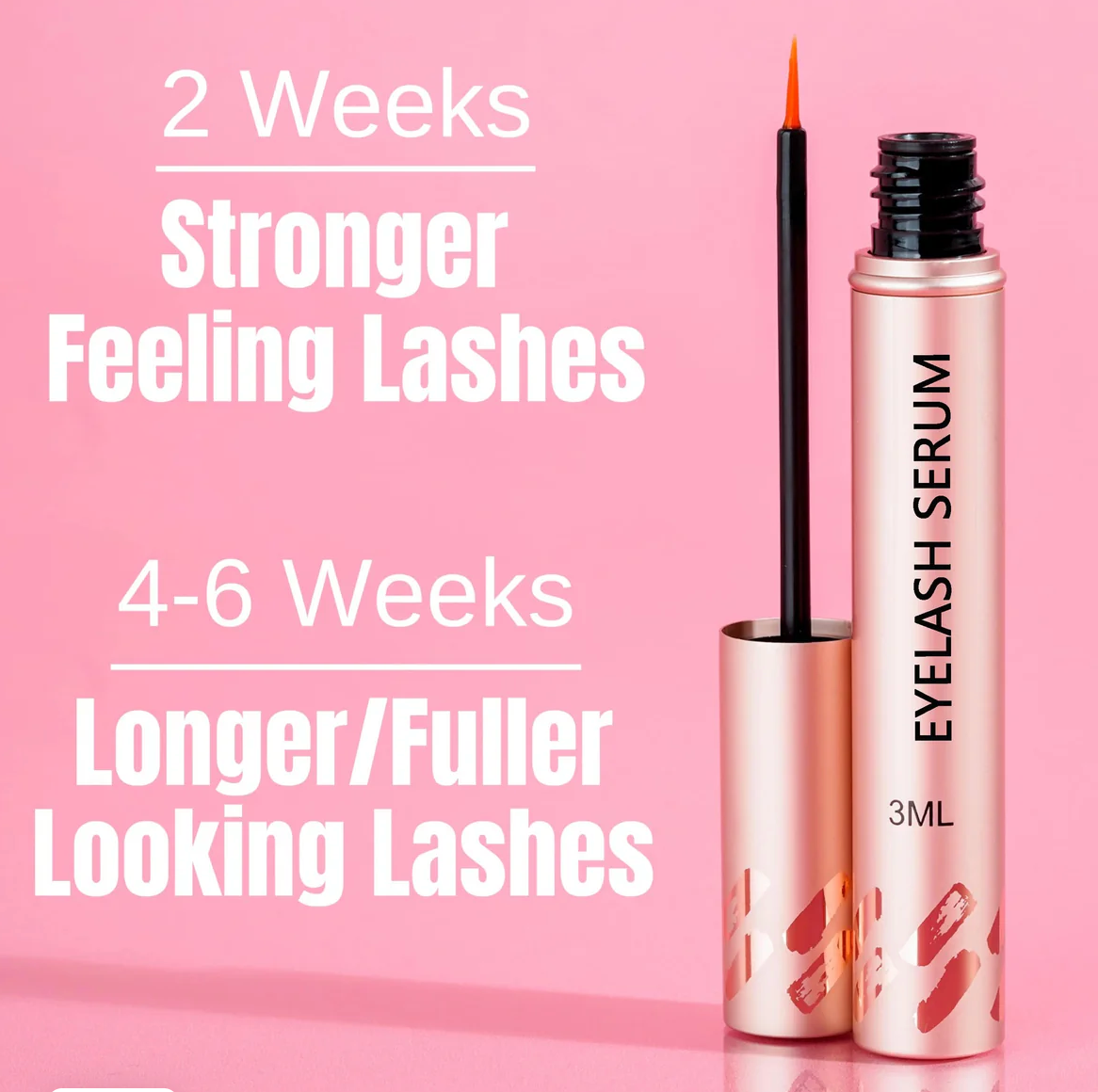 Vegan Lash Serum — Eyelash Growth & Conditioning Treatment, Cruelty-Free