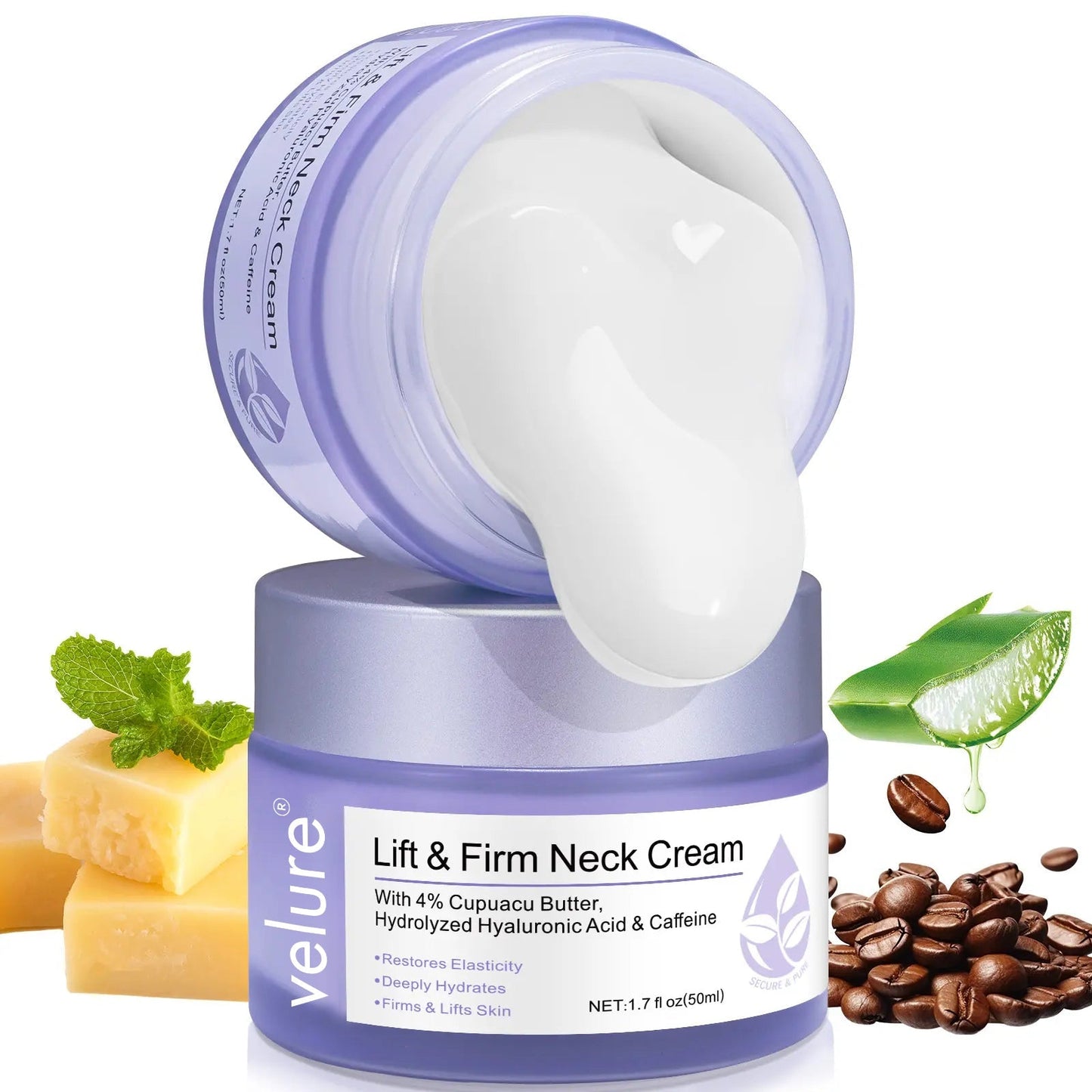 Neck Firming Cream — Anti-Aging Tightening Lift Cream for Sagging Skin