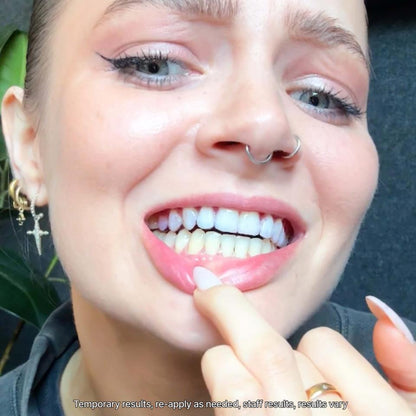 Hismile V34 Color Corrector — Purple Teeth Whitening Strips, 7-Pack