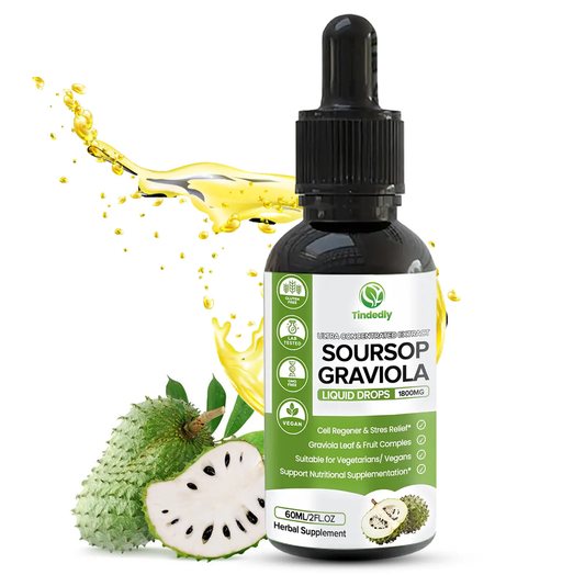 Soursop Extract Drops — Liquid Immune Wellness Supplement, Vegan