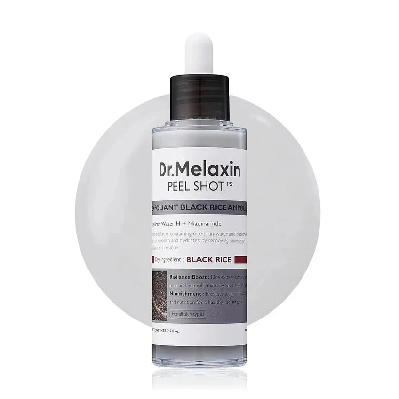Korean Rice Exfoliating Ampoule — Brightening Face Serum