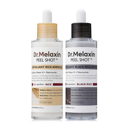 Korean Rice Exfoliating Ampoule — Brightening Face Serum